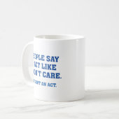 Es ist kein Akt Kaffeetasse (Vorderseite Links)