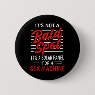 Es ist kein Bald-Spot, es ist ein Solarpanel für e Button