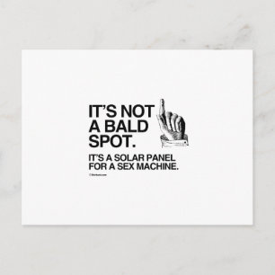 ES IST KEIN BALDSPOT POSTKARTE