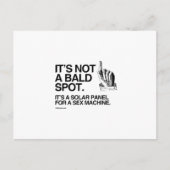 ES IST KEIN BALDSPOT POSTKARTE (Vorderseite)