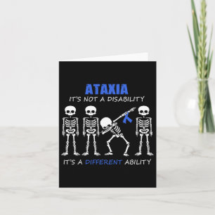 Es ist kein Behinderungs-Dabbing-Skelett  Karte