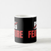 Es ist kein Fehler, es ist ein Feature | Informati Kaffeetasse (Mittel)