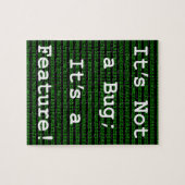 Es ist kein Fehler; es ist ein Feature! Puzzle (Horizontal)