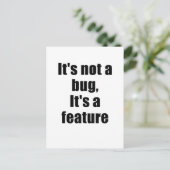 Es ist kein Fehler, sein Feature Postkarte (Stehend Vorderseite)