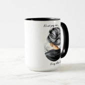 Es ist kein graues Haar. Das ist mein Silberstreif Tasse (VorderseiteRechts)