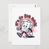 Es ist kein großer Deal Postkarte (Vorne/Hinten)