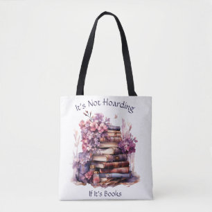 Es ist kein Hamstern, wenn es Bücher sind, Bücherl Tasche