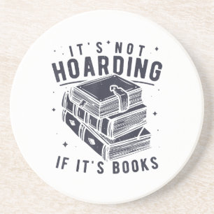 Es ist kein Hamstern wenn es Bücher sind Bücherlie Getränkeuntersetzer