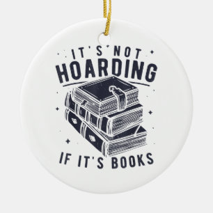 Es ist kein Hamstern wenn es Bücher sind Bücherlie Keramik Ornament