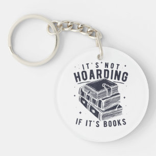 Es ist kein Hamstern wenn es Bücher sind Bücherlie Schlüsselanhänger