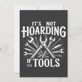 Es ist kein Hoarding, wenn es ein mechanischer Han Einladung (Vorderseite)