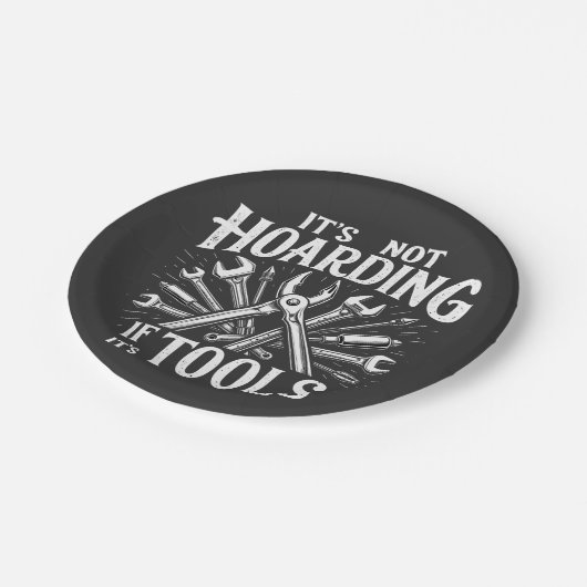 Es ist kein Hoarding, wenn es ein mechanischer Han Pappteller (Schrägansicht)