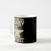 Es ist kein Hobby, es ist ein schneidender Pferdes Kaffeetasse (Vorderseite Links)