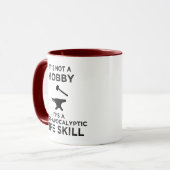 Es ist kein Hobby-Funny-Schmied Tasse (Vorderseite Links)