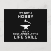 Es ist kein Hobby-Funny-Schmiedekunst Postkarte (Vorderseite)