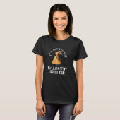 Es ist kein Hundefell, es ist Bullmastiff Glitzer T-Shirt (Vorne ganz)