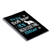 Es ist kein Hundehaar. Es ist Englisch Cocker Span Notizblock (Rechte Seite)