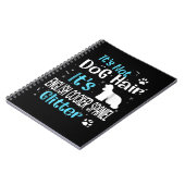 Es ist kein Hundehaar. Es ist Englisch Cocker Span Notizblock (Linke Seite)