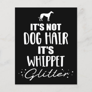 Es ist kein Hundehaar, es ist Hundshund Lover. Flyer