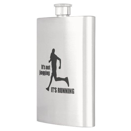 Es ist kein Joggen, es läuft Flachmann (Links)