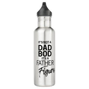 Es ist kein Papa-Bod, es ist eine Vater-Figur lust Edelstahlflasche