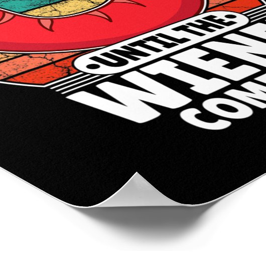 Es ist kein Party, bis der Weiner sonnig wird Poster (Ecke)