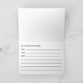 Es ist kein Party ohne Einladungskarte (Innenseite)