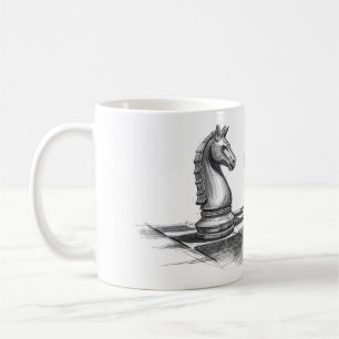 Es ist kein pferdisches Schachspiel für Schach Kaffeetasse