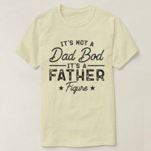 Es ist kein Vater, es ist ein Vater, der einen lus T-Shirt