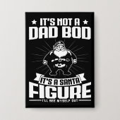 Es ist kein Vater, es ist ein Weihnachtsfest Weihn Button (Vorderseite)