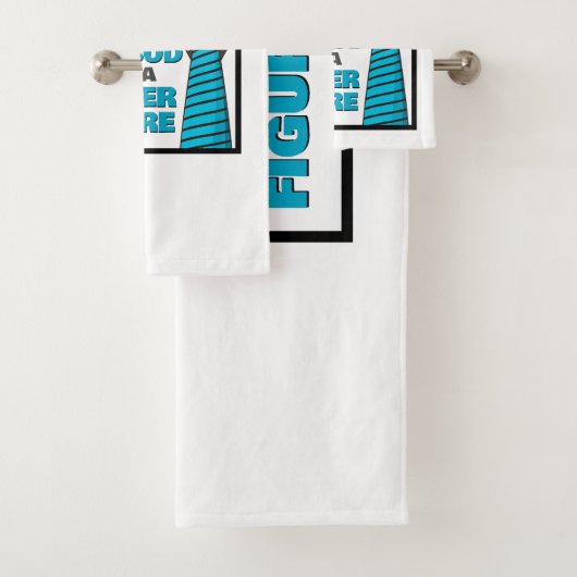 Es ist kein Vater, sondern ein Vater Badhandtuch Set (Insitu)