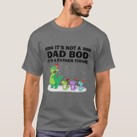 Es ist kein Vater, sondern ein Vater, der Dinosaur T-Shirt (Vorderseite)