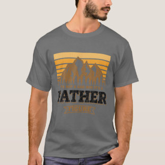 Es ist kein Vater, sondern ein Vater, der sich in T-Shirt