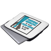 Es ist kein Vater, sondern ein Vater Laptopschutzhülle (Vorne Knopf)