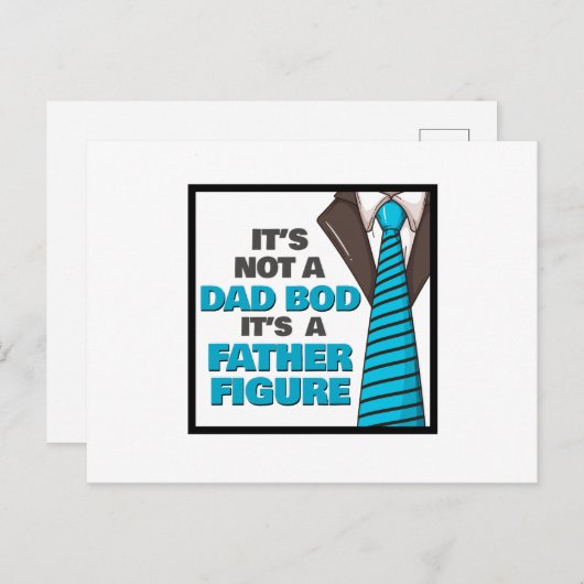 Es ist kein Vater, sondern ein Vater Postkarte (Vorne/Hinten)