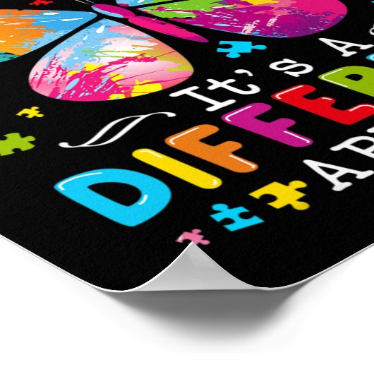 Es ist keine Behinderung, es ist eine andere Fähig Poster (Ecke)