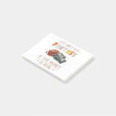 Es ist keine Fantasie, ob das Geld echt ist Post-it Klebezettel (angewinkelt)