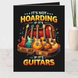 Es ist keine Hamsterei, wenn es Gitarren sind – Lu Karte