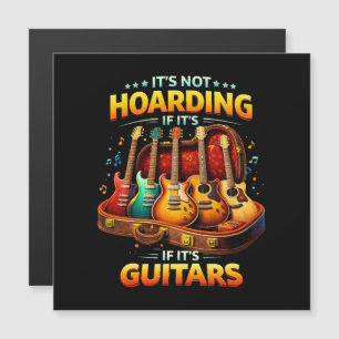 Es ist keine Hamsterei, wenn es Gitarren sind – Lu Magnetkarte
