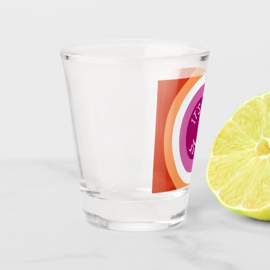 Es ist keine Phase. Lesben - Schnapsglas (Links)