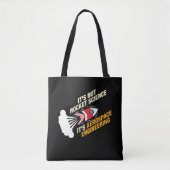 Es ist keine Raketentechnik, sondern Luftfahrttech Tasche (Vorderseite)