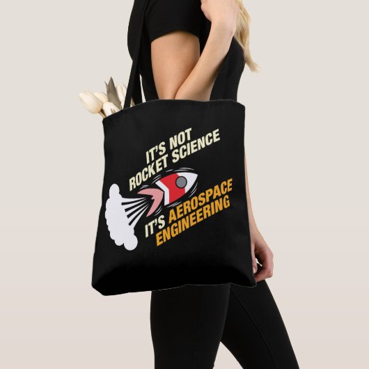 Es ist keine Raketentechnik, sondern Luftfahrttech Tasche (Von Nahem)