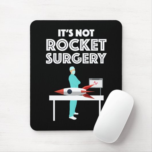 Es ist keine Rocket-Operation Mousepad (Mit Mouse)