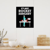 Es ist keine Rocket-Operation Poster (Küche)