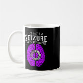 Es ist keine Seizure, die ich mir Epilepsie Awaren Kaffeetasse (Links)