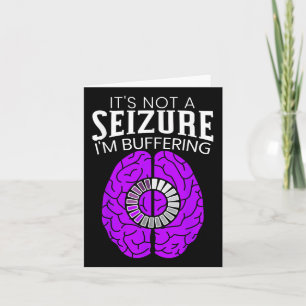 Es ist keine Seizure im pufferenden Epilepsie-Bewu Karte