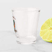 ES IST KEINE ZEIT FÜR ROMANCE SCHNAPSGLAS (Rechts)