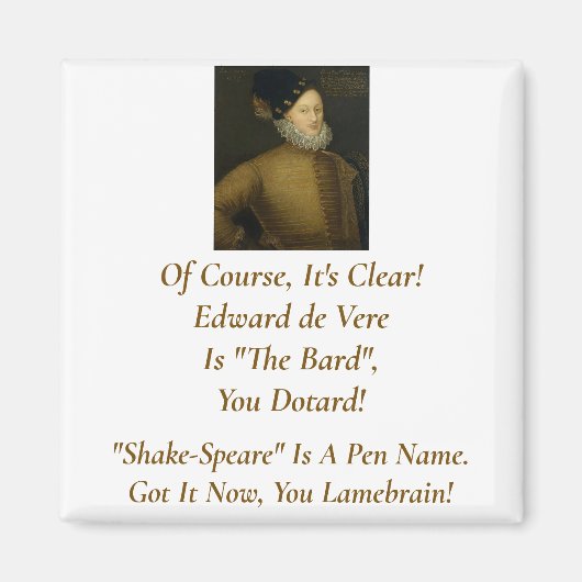 Es ist klar, es ist de Vere Magnet (Vorne)