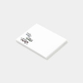 Es ist kompliziert lustig, alles zu überdenken post-it klebezettel (angewinkelt)