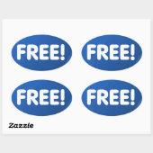 Es ist kostenlos! Aufkleber (Blatt)